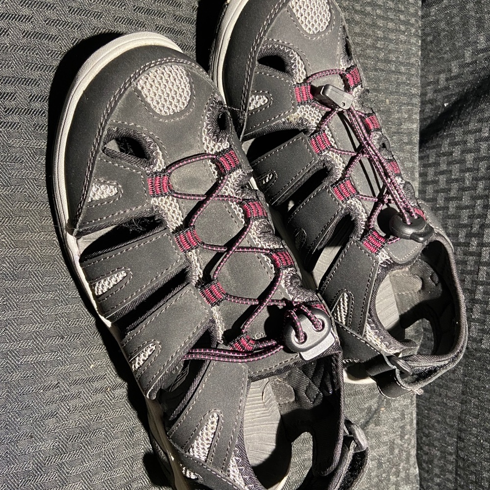Eddie Bauer Blakely Black Size 8 Sport Sandals